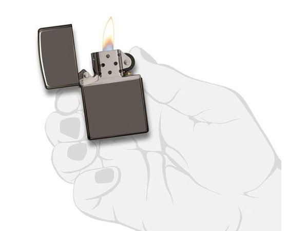 Зажигалка ZIPPO Classic с покрытием Black Ice® - Зажигалка ZIPPO Classic с покрытием Black Ice®