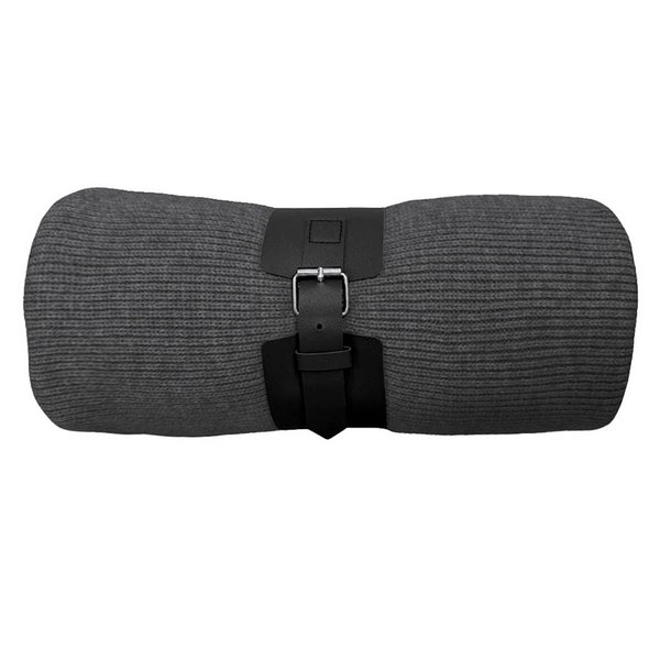 Плед "Belt"; жёлтый; 130 х 180 см; 100% акрил, с поясом - Плед "Belt"; серый; 130 х 180 см; 100% акрил, с поясом