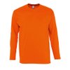 Футболка мужская с длинным рукавом MONARCH, оранжевый, 3XL, 100% хлопок, 150 г/м2