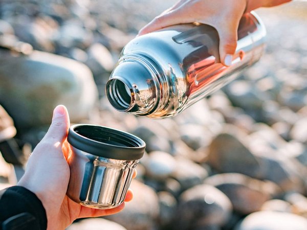 Вакуумный термос «Flask», 1 л - Вакуумный термос «Flask», 1 л