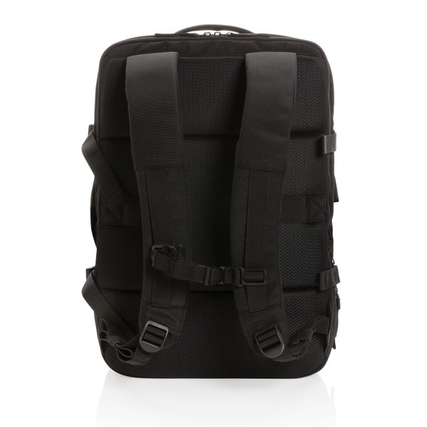 Рюкзак для путешествий Swiss Peak из rPET AWARE™ с регулируемым объемом, 15.6" - Рюкзак для путешествий Swiss Peak из rPET AWARE™ с регулируемым объемом, 15.6"