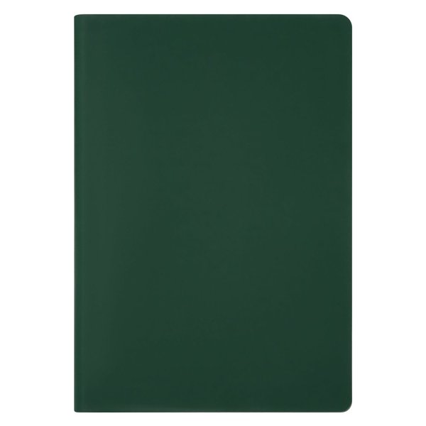 Ежедневник Латте софт-тач (Latte soft touch) недатированный, зеленый