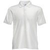 Поло "Slim Fit Polo", белый_M, 97% х/б, 3% эластан, 210 г/м2