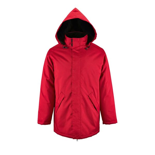 Куртка-парка унисекс ROBYN 170 - Куртка мужская ROBYN, красный, XL, 100% п/э, 170 г/м2