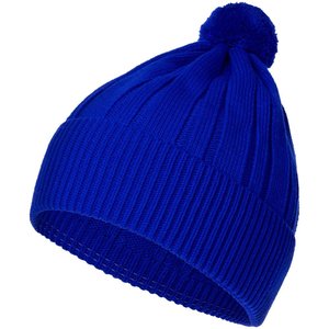 шапка knit beat, синяя