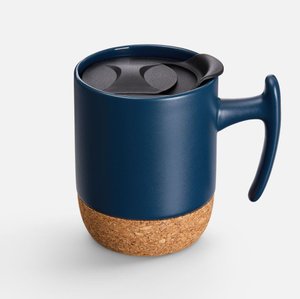 кружка corky grip, синяя