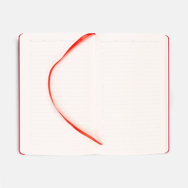 Ежедневник Magnet Shall, недатированный, красный