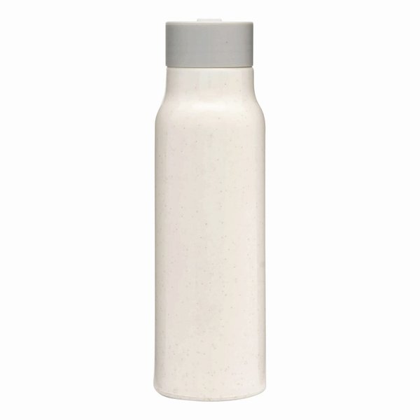 Стеклянная бутылка для питья ECO DRINK, бежевый - Стеклянная бутылка для питья ECO DRINK, бежевый