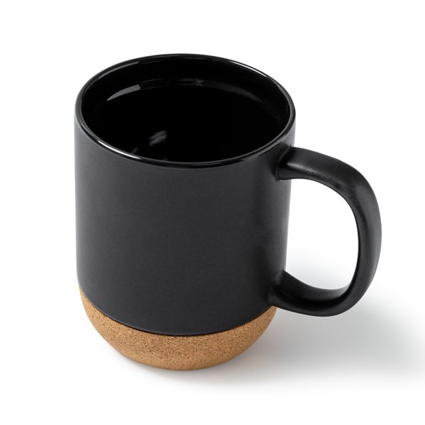 ROSELLA кружка из пробки BLACK - ROSELLA кружка из пробки BLACK