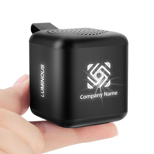 Bluetooth колонка Slaigo mini, стерео TWS, черный - Bluetooth колонка Slaigo mini, стерео TWS, черный