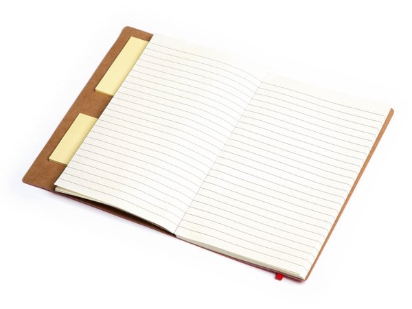 Блокнот А5 «Write and stick» с ручкой и набором стикеров - Блокнот А5 «Write and stick» с ручкой и набором стикеров