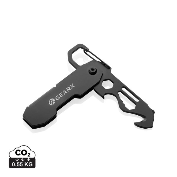 Мультитул GearX с карабином и открывалкой для посылок - Мультитул GearX с карабином и открывалкой для посылок