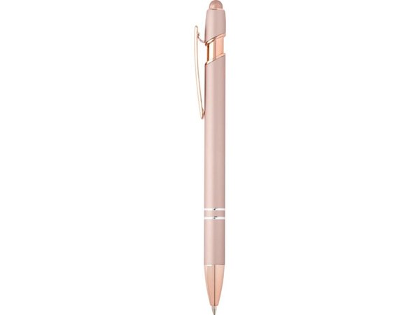 Ручка шариковая с отделкой из розового золота «Nanna» - Ручка шариковая с отделкой из розового золота «Nanna»