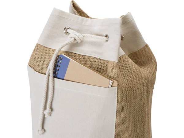 Рюкзак Jute из джута на одной лямке - Рюкзак Jute из джута на одной лямке