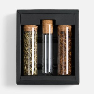 набор с чаем и колбой для заваривания infuseful