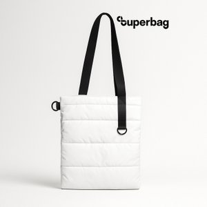 Шоппер Superbag Bubble, стёганый, с магнитной кнопкой