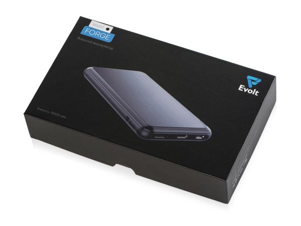 Внешний аккумулятор «Forge» v.2 , 10000 mAh - Внешний аккумулятор «Forge» v.2 , 10000 mAh