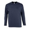 Футболка мужская с длинным рукавом MONARCH, темно-синий, 5XL, 100% хлопок, 150 г/м2