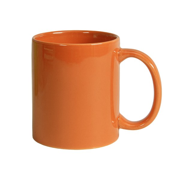 Кружка "DECOL" для деколи, 330 мл, d=82 мм, премиум, белая - Кружка "DECOL" для деколи, 330 мл, d=82 мм, премиум, оранжевая