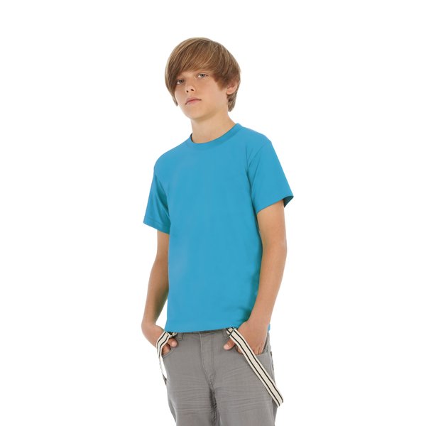 Футболка детская Exact 150/kids - Футболка детская Exact 150/kids ярко-бирюзовый 5/6