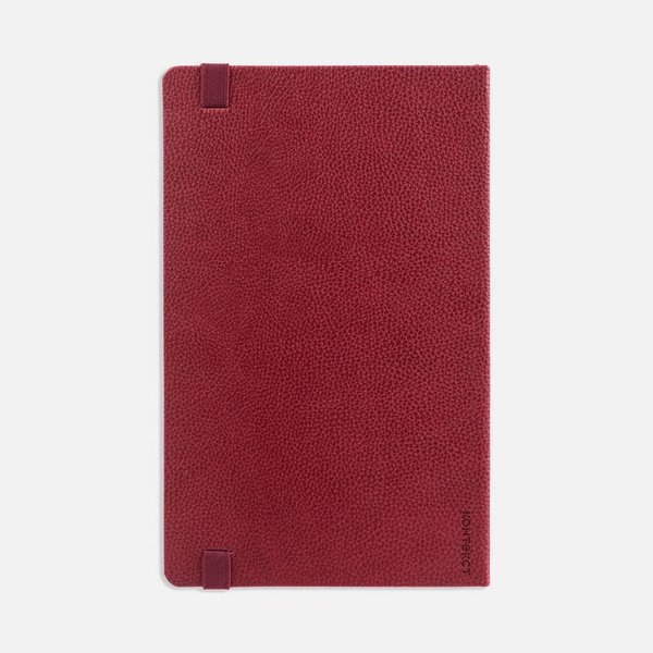 Ежедневник Nova Round, недатированный, красный
