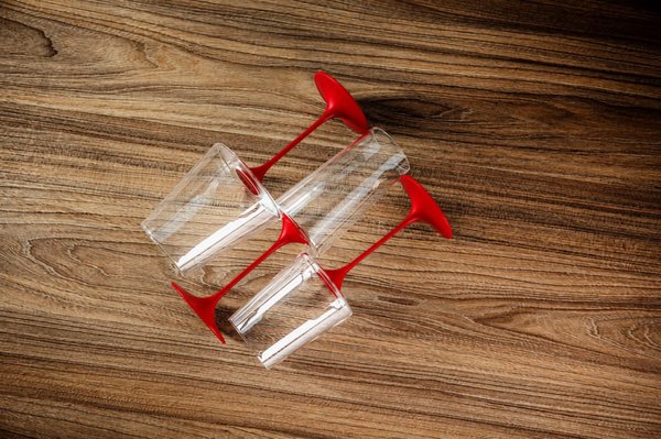 Хрустальный бокал для белого вина на магните Trebonn SplitGlass, 2 шт, 280 мл - Хрустальный бокал для белого вина на магните Trebonn SplitGlass, 2 шт, 280 мл
