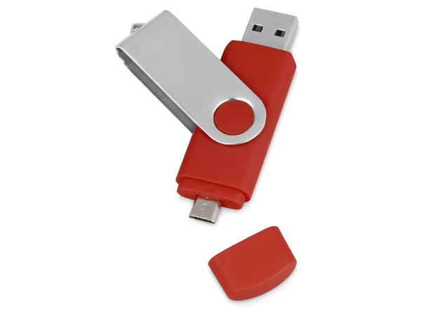 USB/micro USB-флешка на 16 Гб «Квебек OTG» - USB/micro USB-флешка на 16 Гб «Квебек OTG»