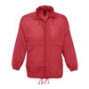 Ветровка мужская SURF, красный, S, 100% нейлон, 210Т