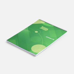 блокнот на заказ sketch print m, без линовки
