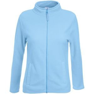 Толстовка женская LADY-FIT MICRO JACKET 250 - Толстовка "Lady-Fit Micro Jacket", небесно-голубой_M, 100% п/э, 250 г/м2