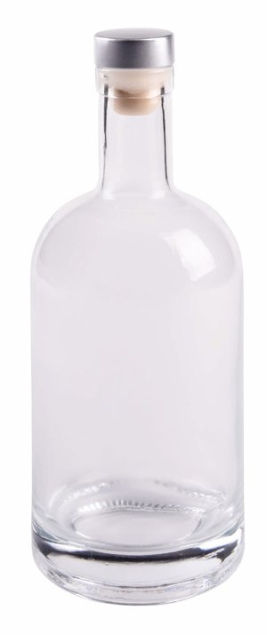 стеклянная бутылка для питья pearly