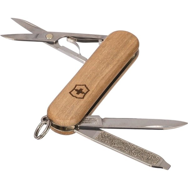 Карманный нож Victorinox Classic SD с деревянной рукояткой - Карманный нож Victorinox Classic SD с деревянной рукояткой
