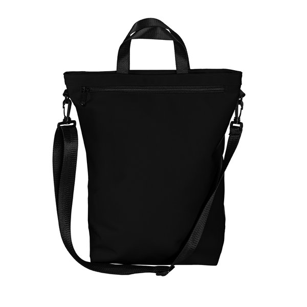 Рюкзак "Shop", жёлтый, 42 х 39 х 13 см, 100% полиуретан - Рюкзак "Shop", чёрный, 42 х 39 х 13 см, 100% полиуретан