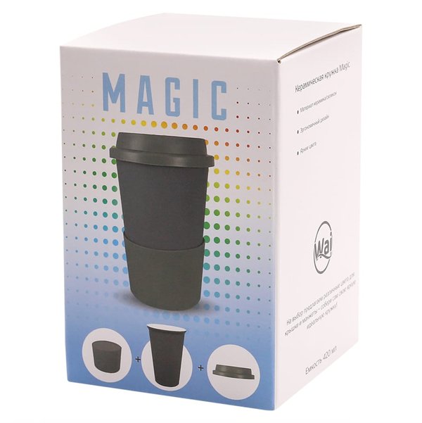 Кружка Magic To Go - Кружка Magic To Go, белый/ темно-синий
