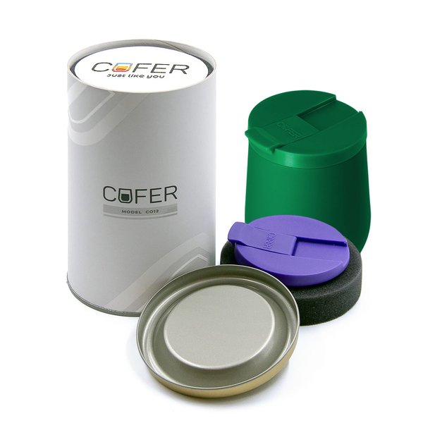 Набор Cofer Tube NEO DUO CO12s (М) grey - Набор Cofer Tube NEO DUO CO12s (М) grey (зеленый с фиолетовым)