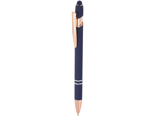 Ручка шариковая с отделкой из розового золота «Nanna» - Ручка шариковая с отделкой из розового золота «Nanna»