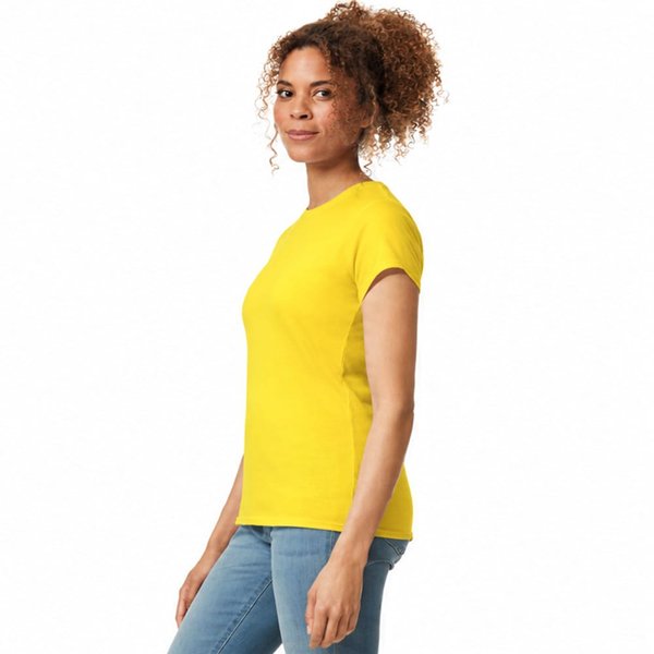 Футболка SOFTSTYLE WOMAN - Футболка SOFTSTYLE WOMAN, ЖЕЛТЫЙ S