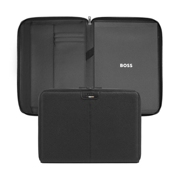 Конференц-папка на молнии A4 EMBLEMATIC BLACK - Конференц-папка на молнии A4 EMBLEMATIC BLACK