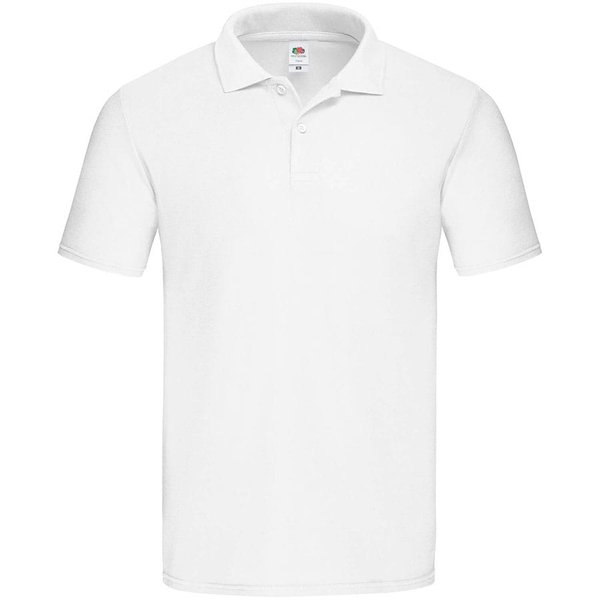 Рубашка поло мужская ORIGINAL POLO 175 - Поло мужское "Original Polo", белый_L, 100% х/б, 175г/м²