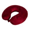 Подушка дорожная "SOFT"; memory foam, микрофибра, красный