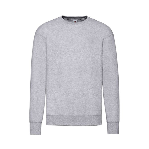 Свитшот без начеса LIGHTWEIGHT SET-IN SWEAT 240 - Толстовка мужская без начеса "Lightweight Set-in Sweat", серый, S, 80% х/б 20% полиэстер, 240 г/м2