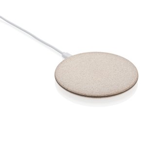 док-станция для беспроводной зарядки wheat straw, 5 вт