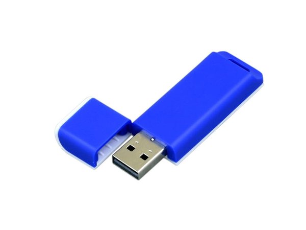 USB 2.0- флешка на 32 Гб с оригинальным двухцветным корпусом - USB 2.0- флешка на 32 Гб с оригинальным двухцветным корпусом