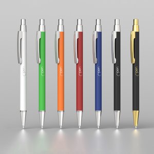 ручка шариковая "ray", покрытие soft touch