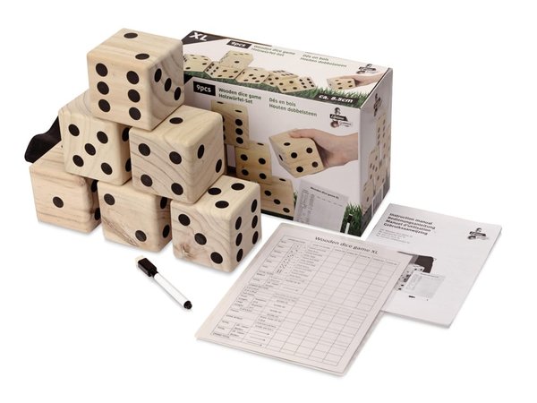 Деревянная игра в кости, XL «Dice» - Деревянная игра в кости, XL «Dice»