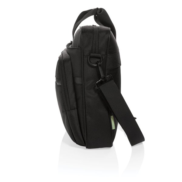 Сумка для ноутбука Voyager от Swiss Peak RPET, 15.6“ - Сумка для ноутбука Voyager от Swiss Peak RPET, 15.6“