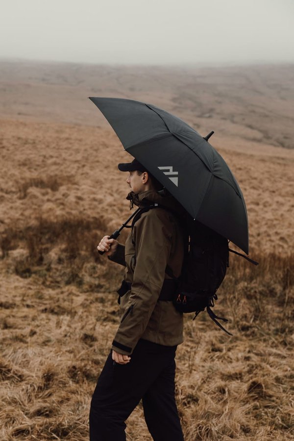 Зонт-трость антишторм Nordic Drift Trail AWARE™ RPET, UPF 50+, d135-140 см - Зонт-трость антишторм Nordic Drift Trail AWARE™ RPET, UPF 50+, d135-140 см