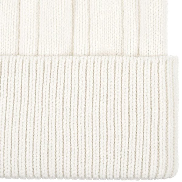 Шапка Knit Beat, белая (молочная)