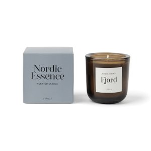 маленькая ароматическая свеча vinga nordic essence в стекле