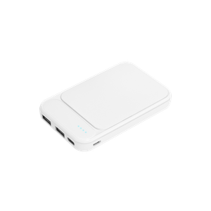 внешний аккумулятор с подсветкой старлайт pb (starlight pb) 5000 mah, белый